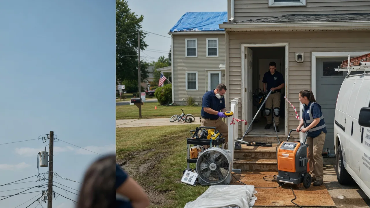 Water Damage Repair in Van Buren, ME near me